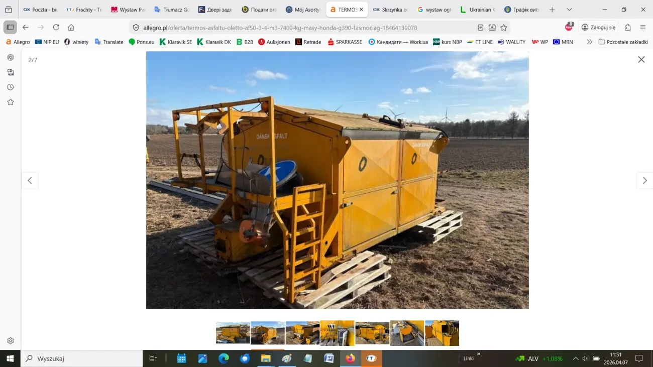 Термос для асфальту OLETTO AF50 2