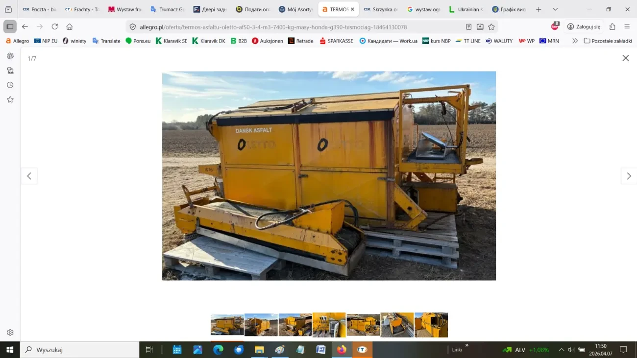 Термос для асфальту OLETTO AF50