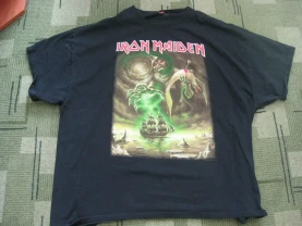 Футболка-мерч рок-гурту Iron Maiden