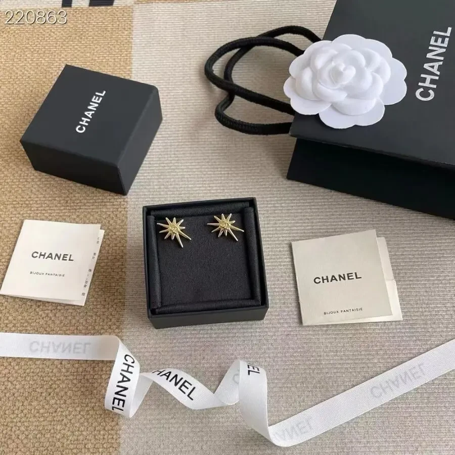 Сережки Chanell 6