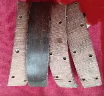 Тормозные колодки Москвич большие 4 штуки 7