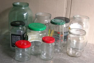 Стеклянные банки для консервации б.у.