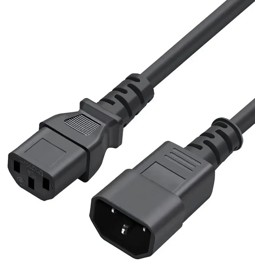 Сетевой кабель С13 - С14 для ИБП , UPS , ТВ , ПК , МФУ итд 8