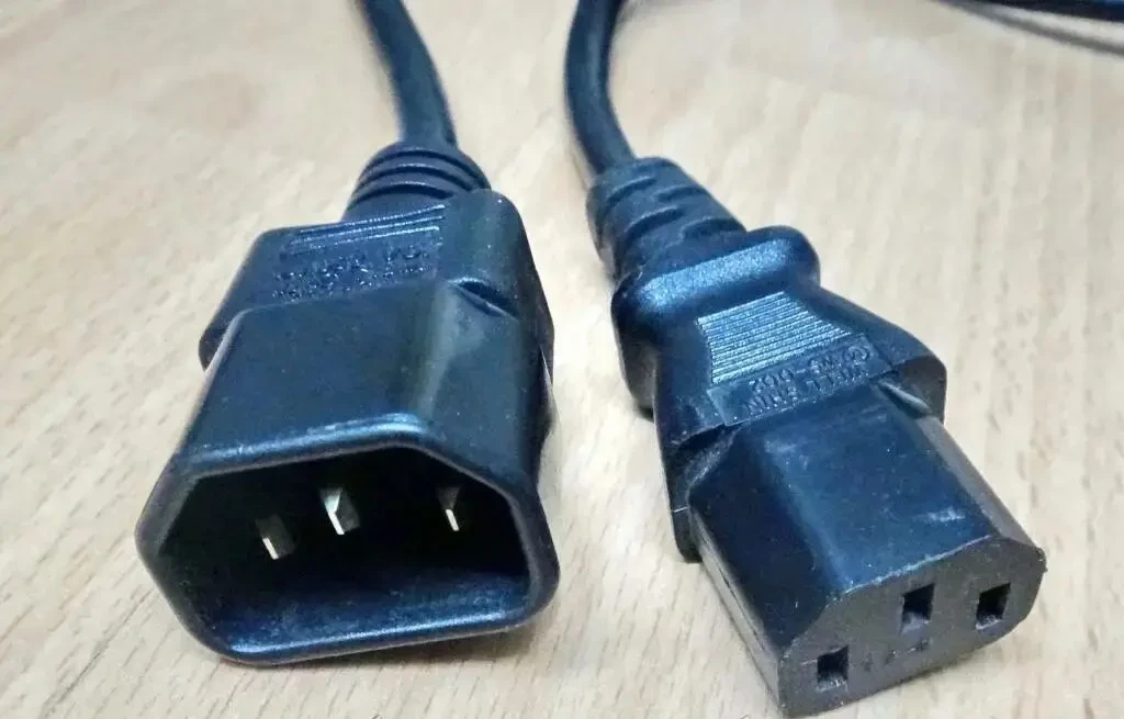 Сетевой кабель С13 - С14 для ИБП , UPS , ТВ , ПК , МФУ итд 2