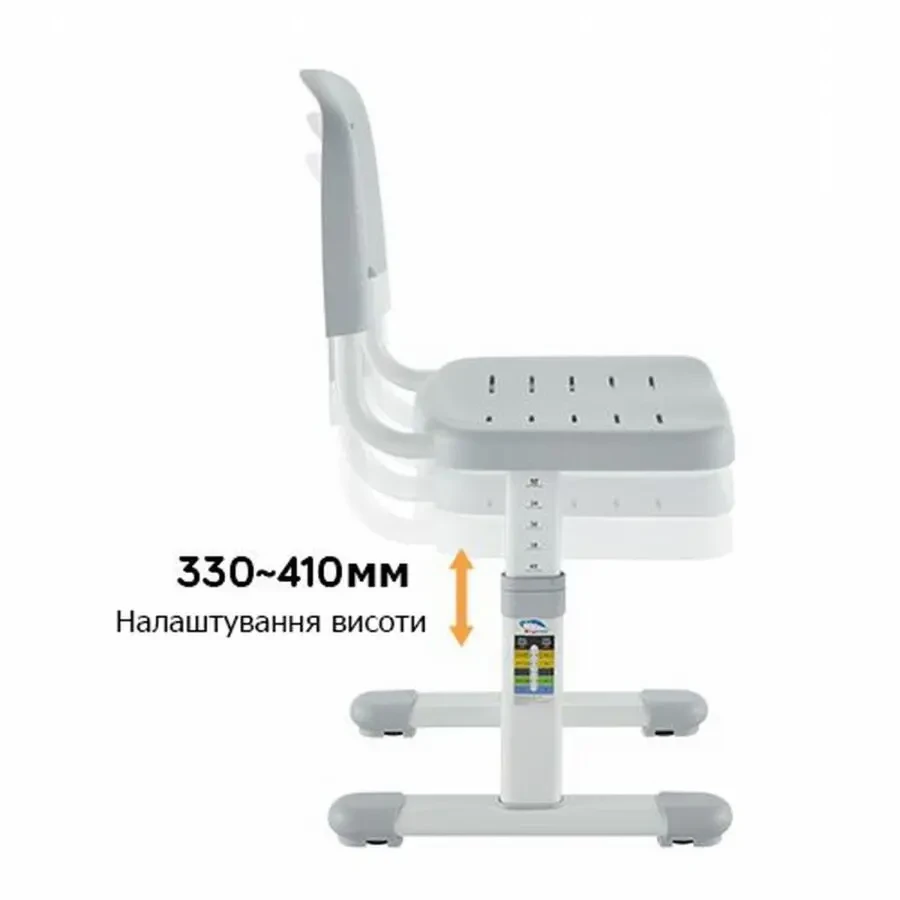 Шкільна парта-трансформер зі стільцем EQUIPIFY B207EDU (блакитна) 3