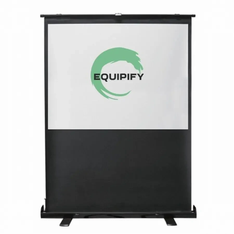 Екран для проектора Equipify PSFC100 підлоговий,100 дюймів, 4 на 3