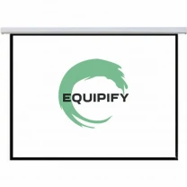 Екран для проектора Equipify PSBC150 з механізмом поверн. наст.-стел.