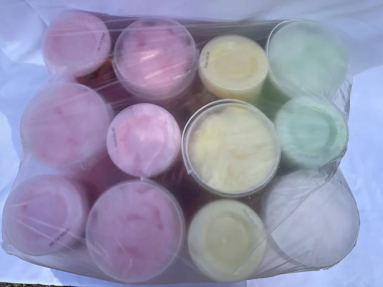 Солодка вата у відерцях 7