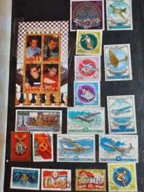 Закупка почтовых марок в альбомах