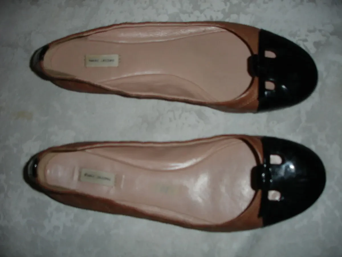 БАЛЕТКИ 39 1/2 (25 см). Бренд MARC JACOBS. ШКІРА натуральна. ОРИГІНАЛ. 2
