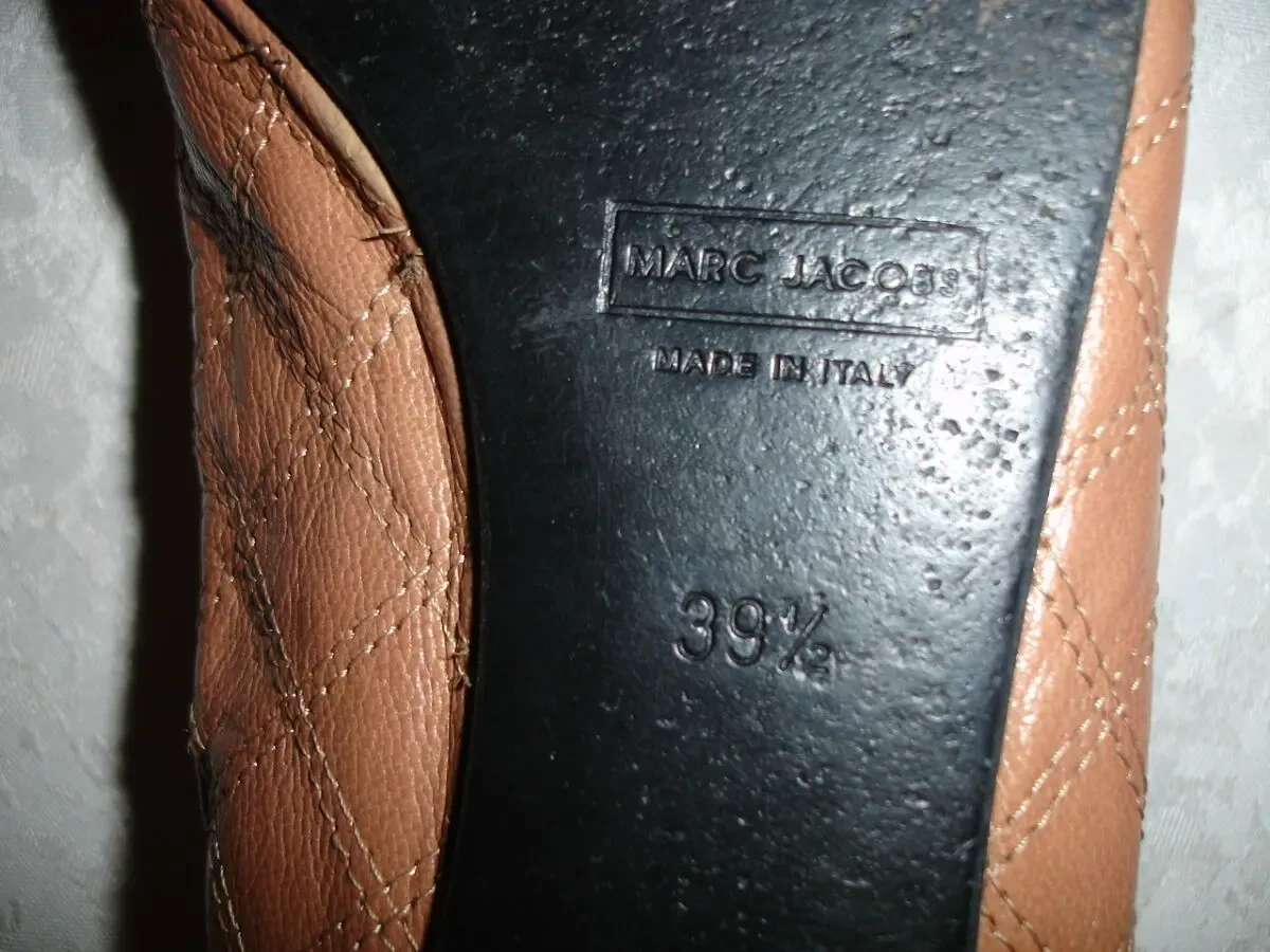 БАЛЕТКИ 39 1/2 (25 см). Бренд MARC JACOBS. ШКІРА натуральна. ОРИГІНАЛ. 8