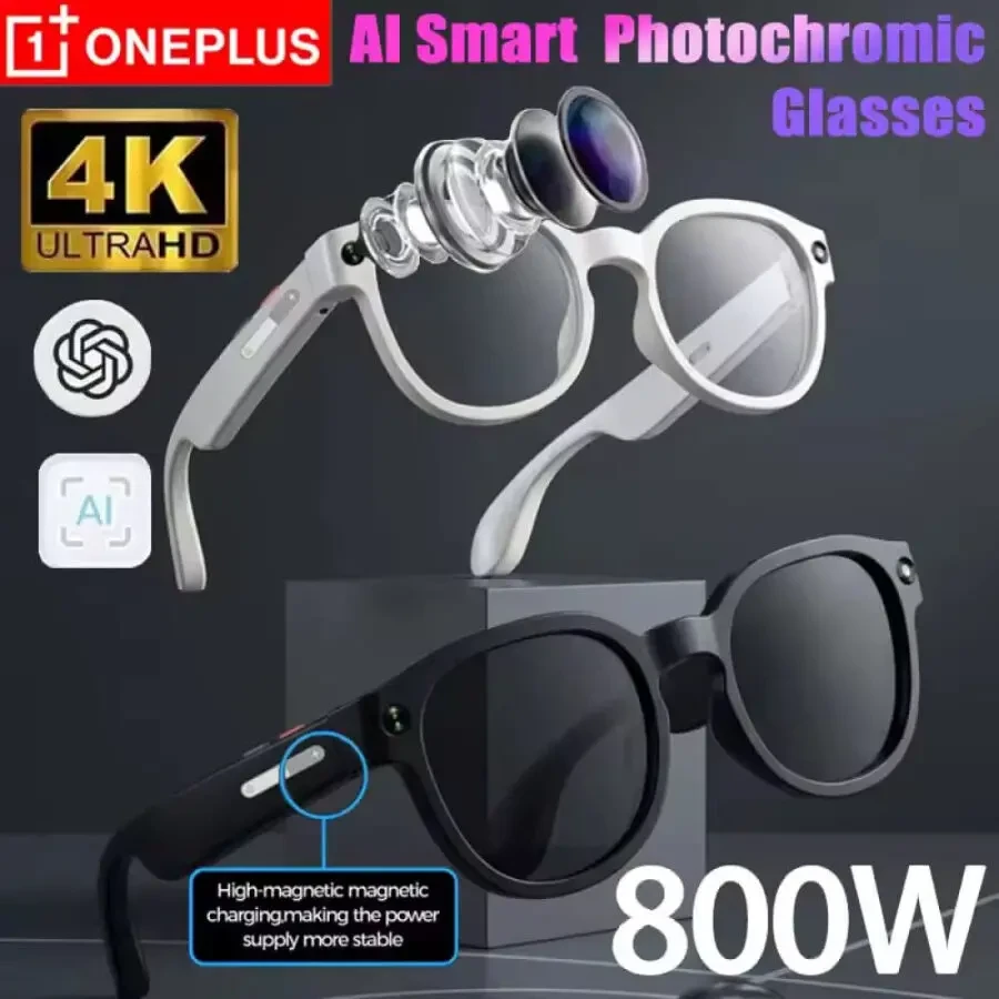 Смарт-очки Smart AI Glasses AIMB-S1 (з фото-та відеозйомкою ) 2