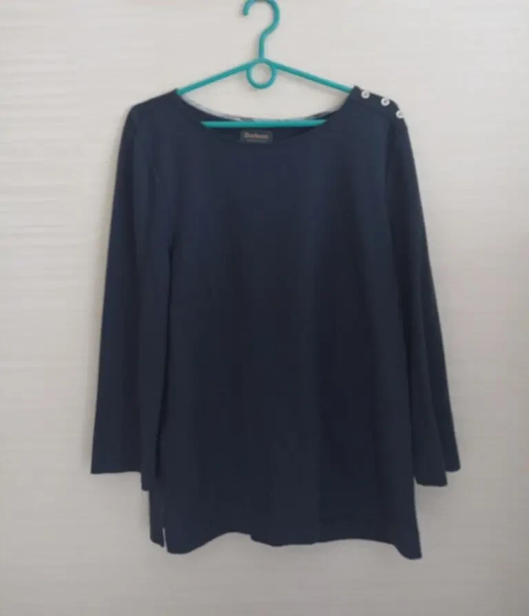 Barbour оригинал Реглан женский трикотаж т синий 14 на 48-50 6