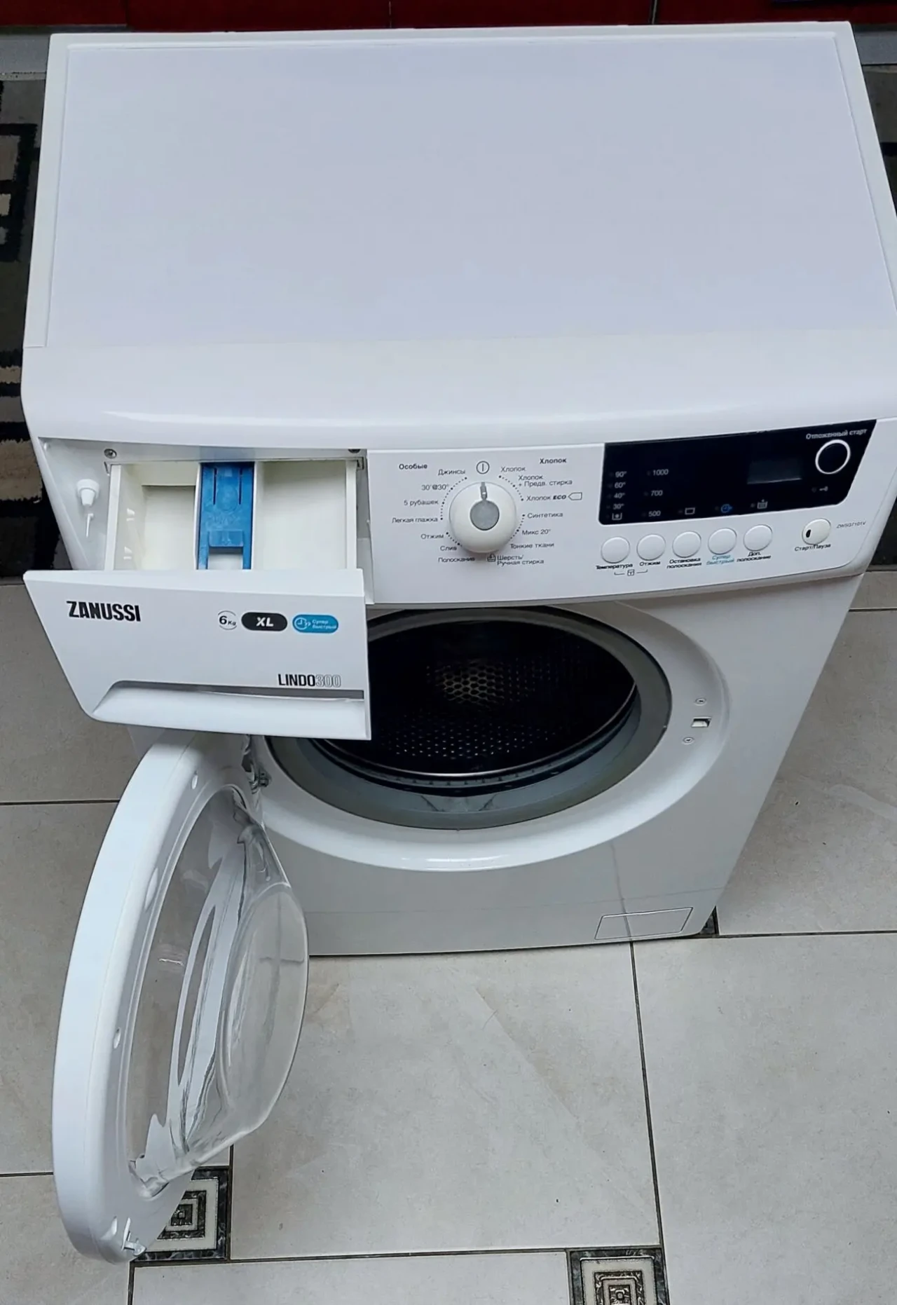 Вузька пралка Zanussi LINDO300,   6кг 3