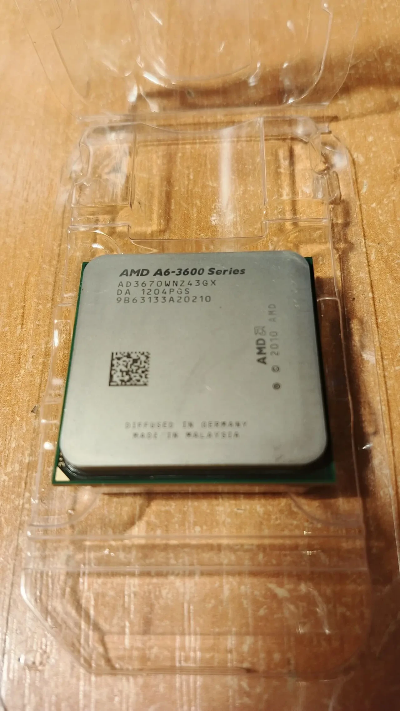 Процессор AMD LIano A6-3670K 2.7GHz sFM1 Black Edition