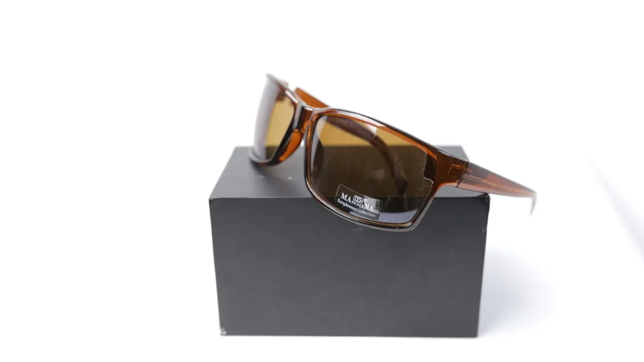 Сонцезахисні окуляри Стильні коричневі чоловічі/жіночі 2