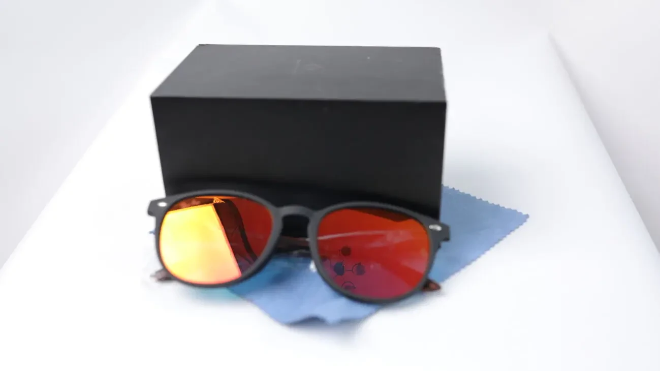 Сонцезахисні окуляри RB844 Дзеркальні червоні лінзи, унісекс 4