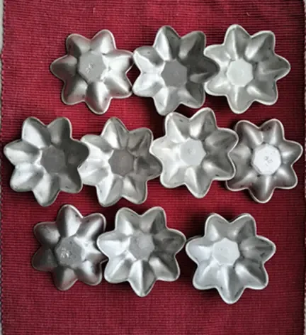 Посуда новые формочки для кексов, маффинов, корзинок, толстый пищевой 6