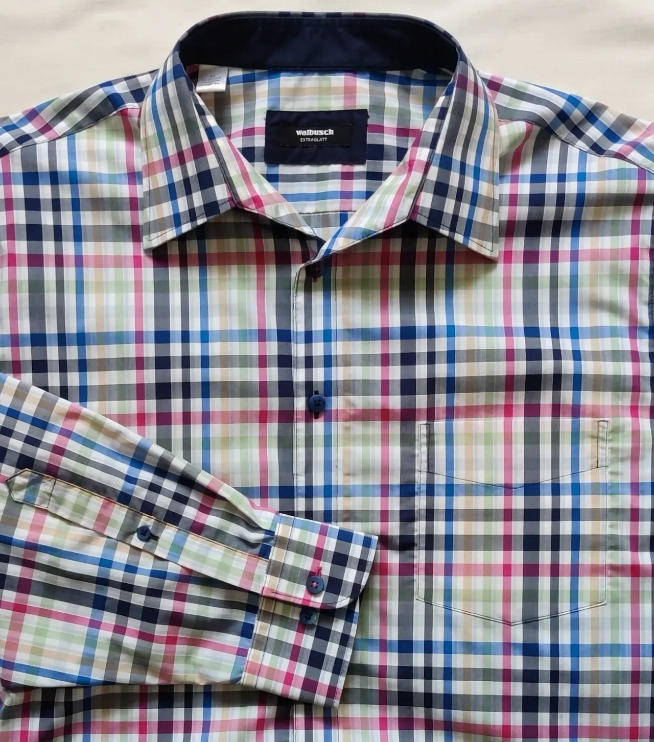 Сорочка бавовняна WALBUSCH розмір 43/XL-XXL