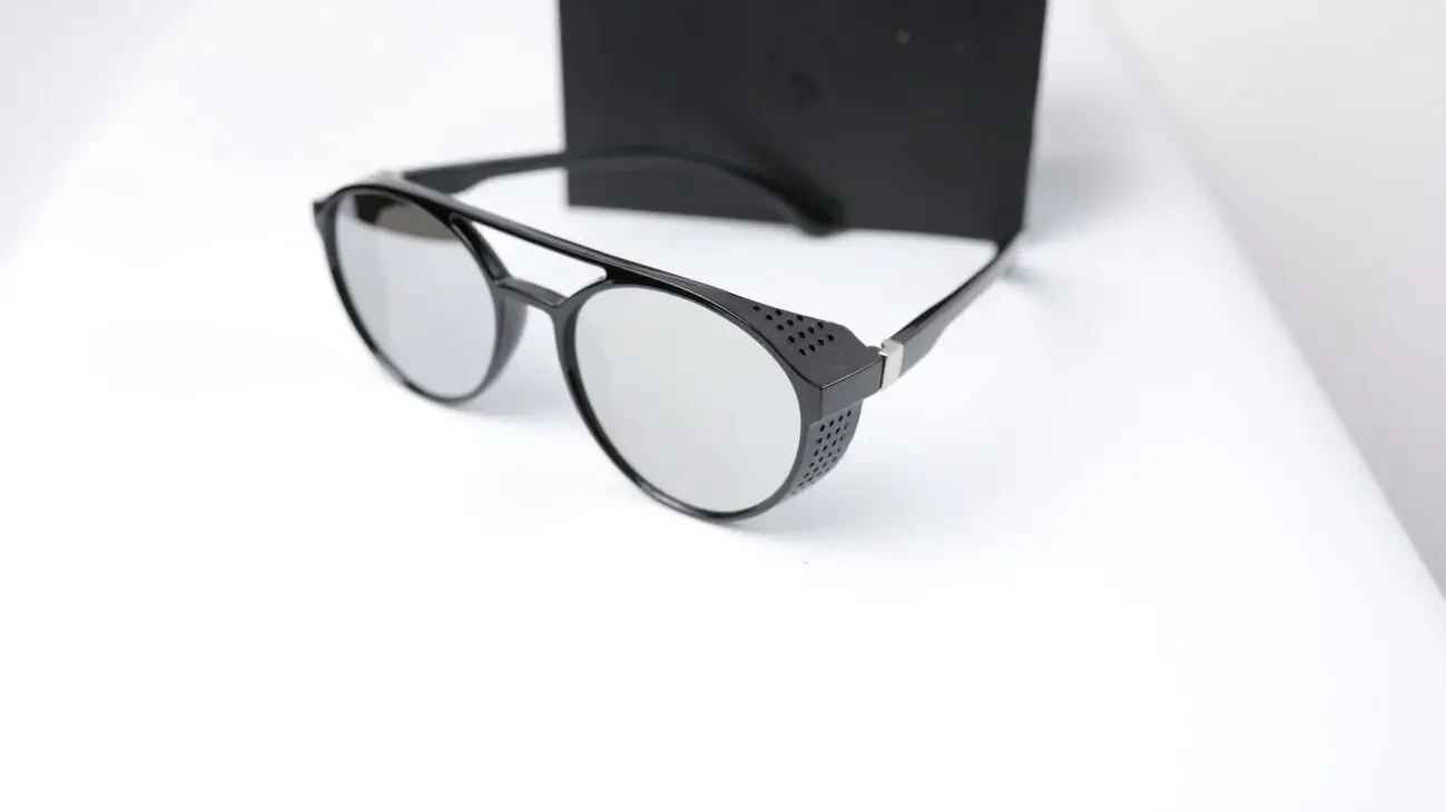 Стимпанк окуляри з боковими шторками 2