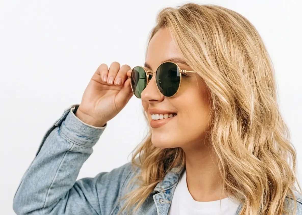 Сонцезахисні окуляри Round Metal 2