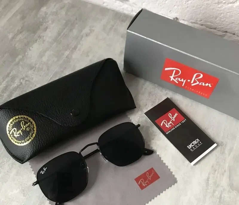 Сонцезахисні окуляри RAY BAN 3548 HEXAGONAL чорний чорна лінза в чор