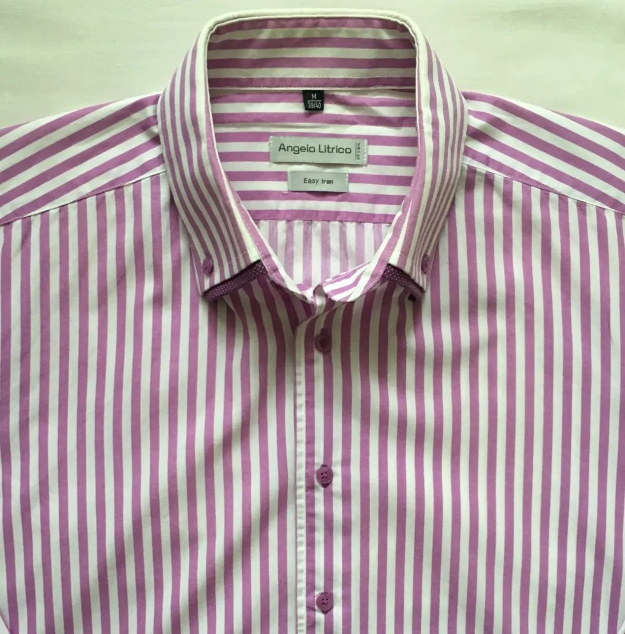 Сорочка бавовняна приталена Angelo Litrico розмір 39-40/M 3