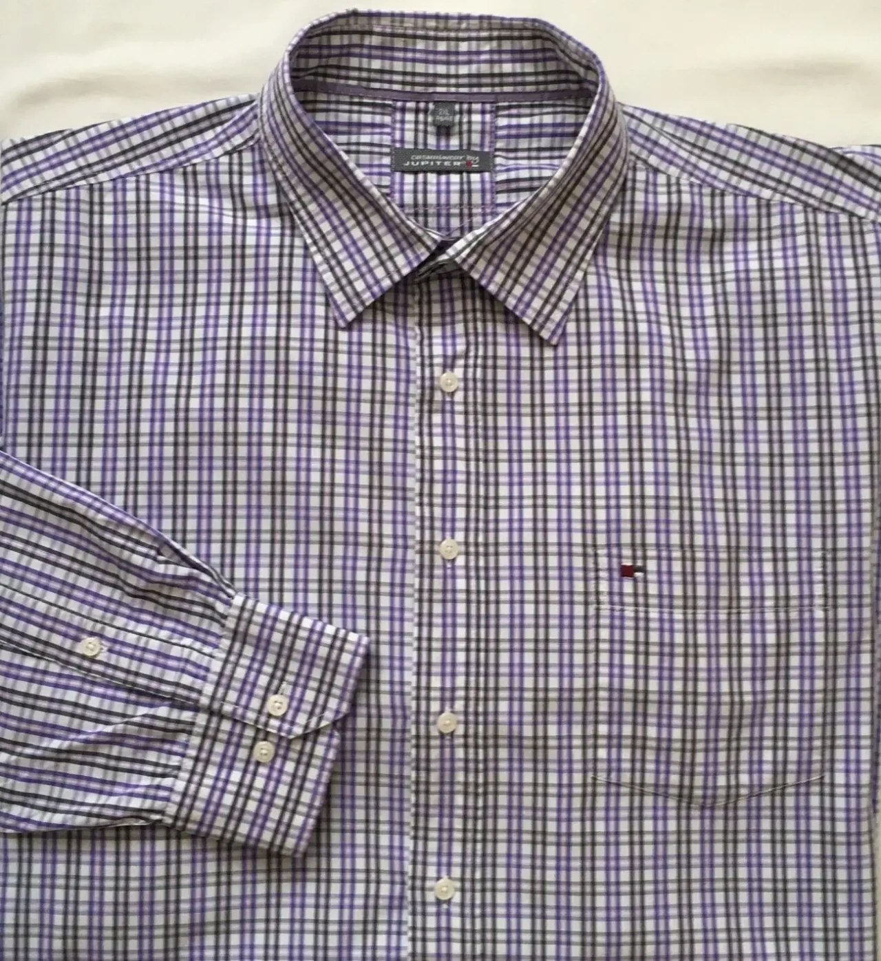 Сорочка бавовняна Jupiter розмір 45-46/2XL-3XL