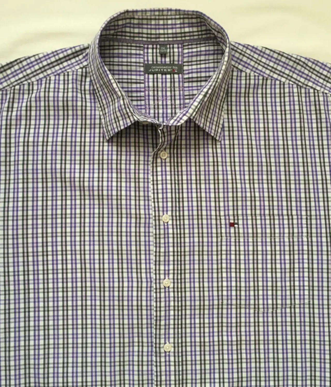 Сорочка бавовняна Jupiter розмір 45-46/2XL-3XL 3