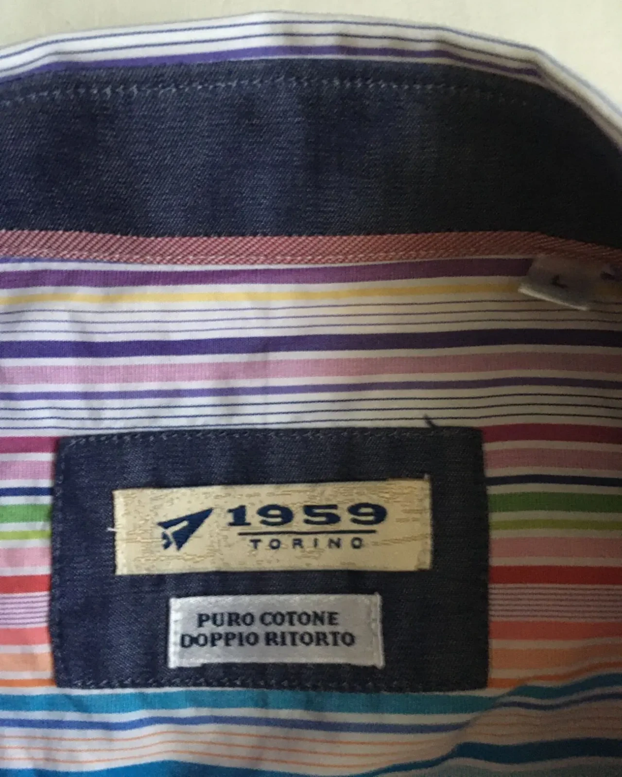 Сорочка бавовняна 1959 Torino розмір M/L 5