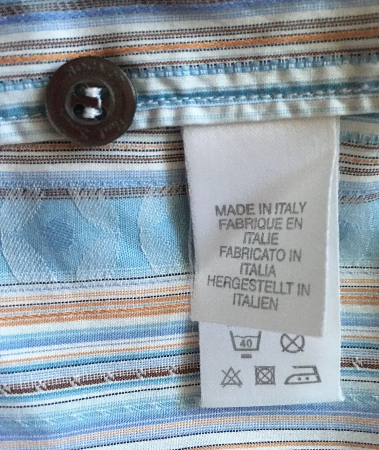 Сорочка бавовняна приталена Paul Smith розмір 38/S 6