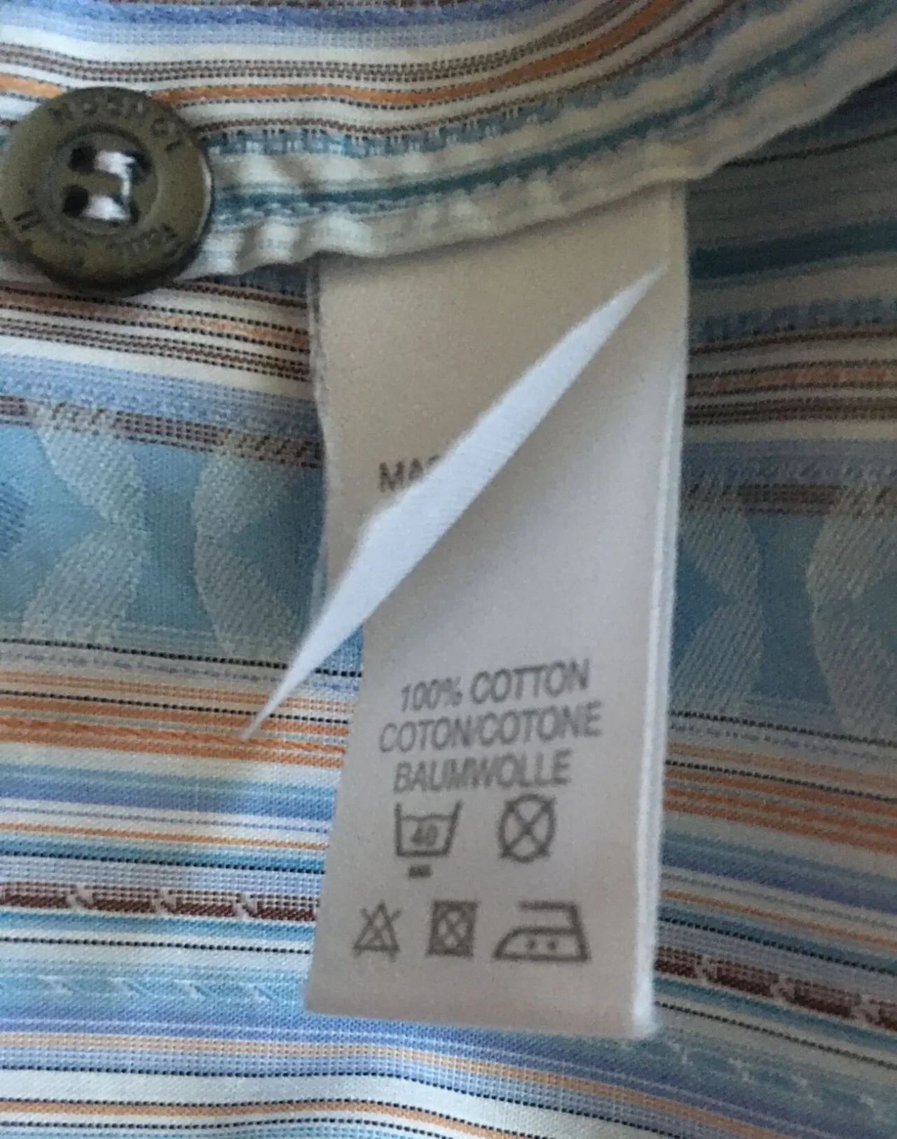 Сорочка бавовняна приталена Paul Smith розмір 38/S 7