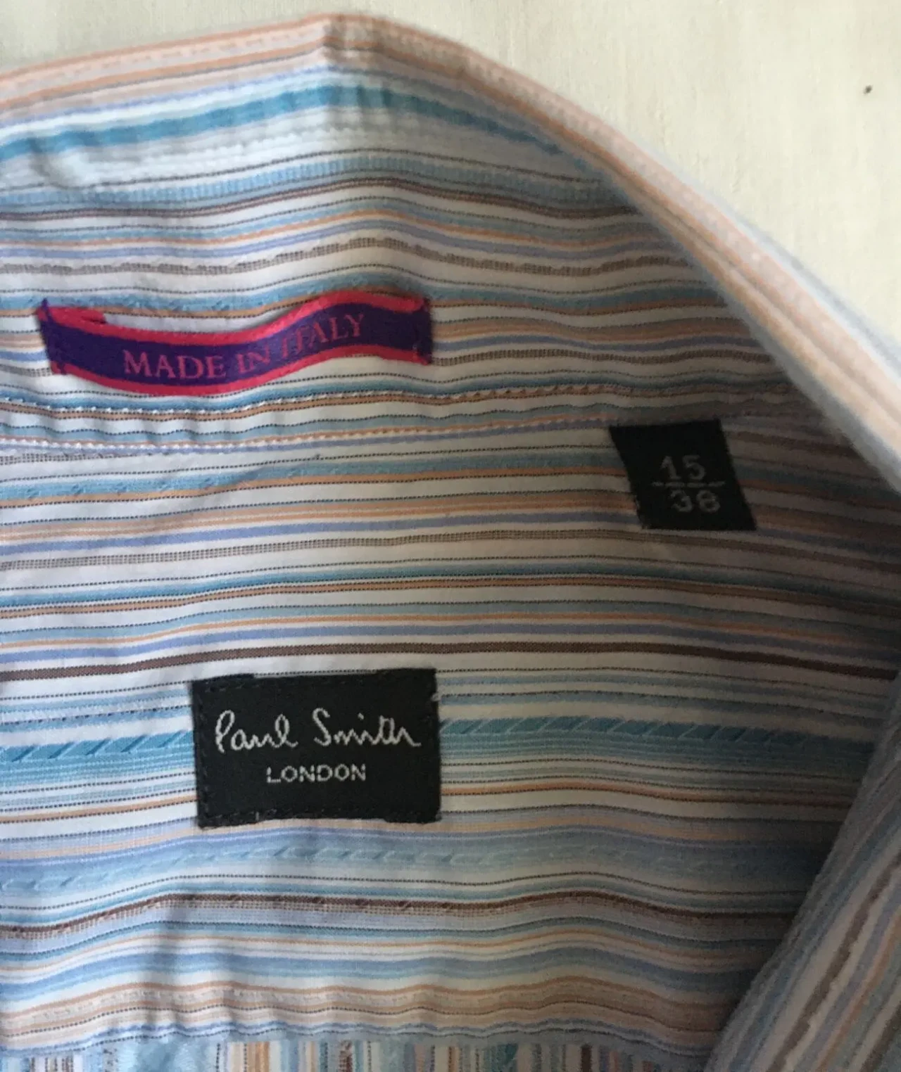 Сорочка бавовняна приталена Paul Smith розмір 38/S 5