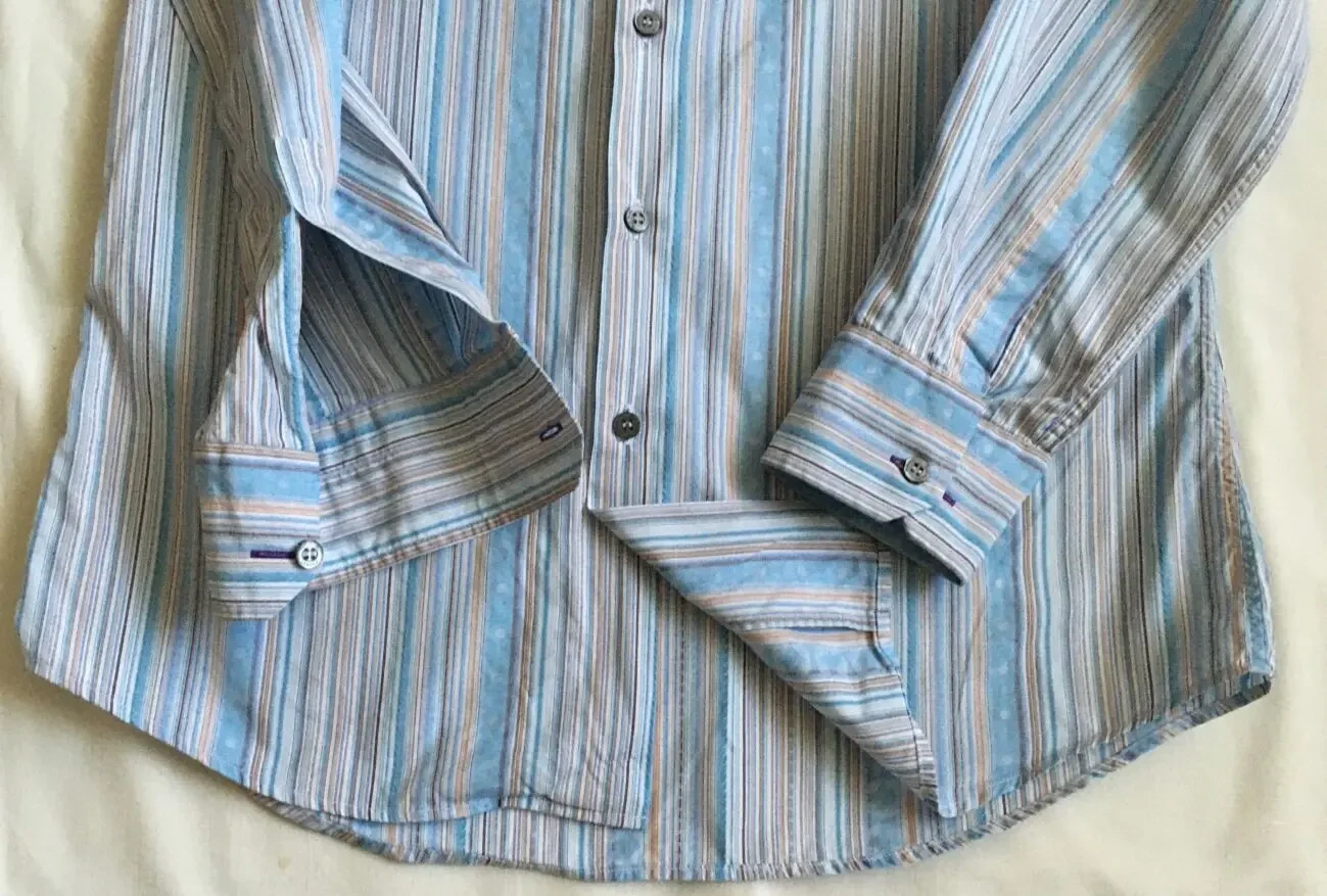 Сорочка бавовняна приталена Paul Smith розмір 38/S 4