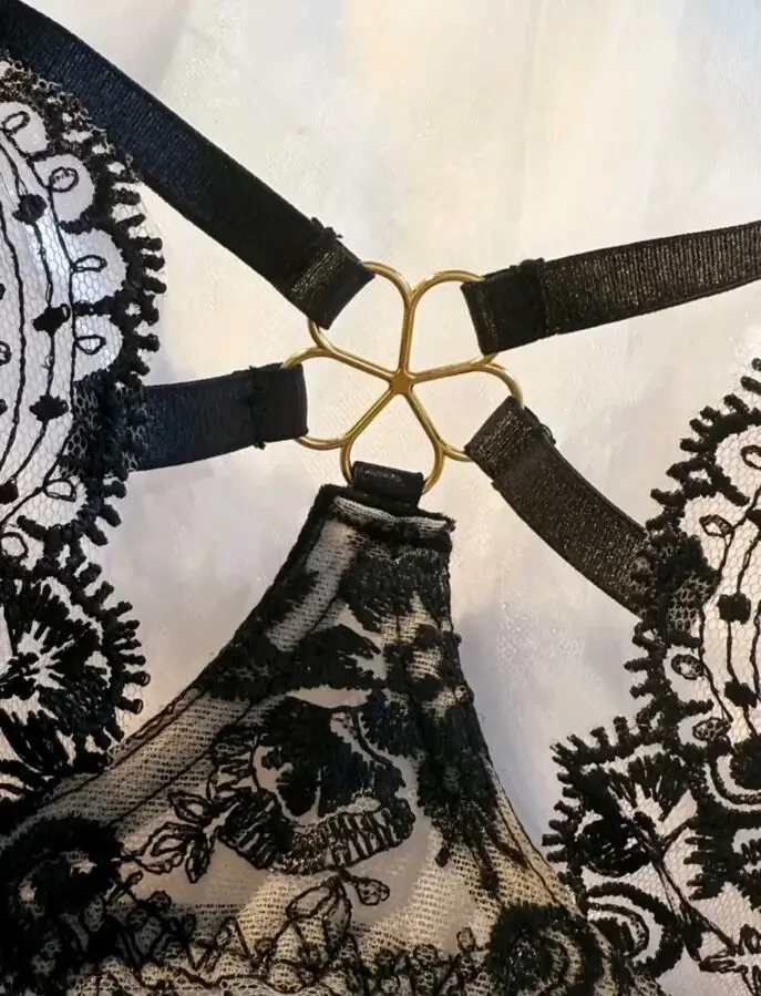 комплект мереживної білизни 4