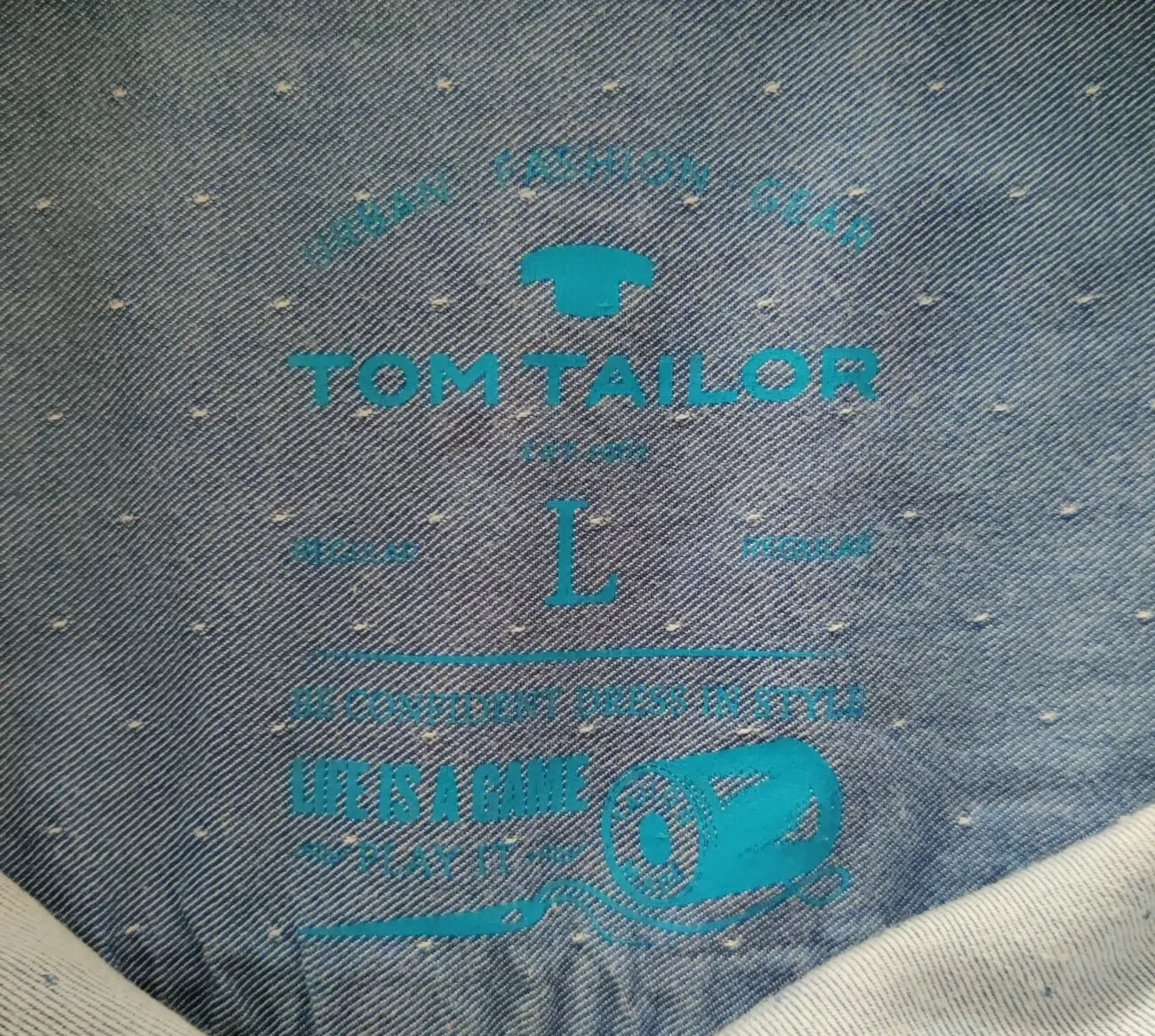 Сорочка з короткими рукавами Tom Tailor розмір L 6