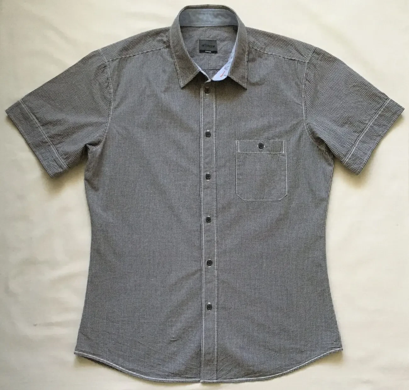 Сорочка приталена з короткими рукавами Interview Sarar розмір M/L 4