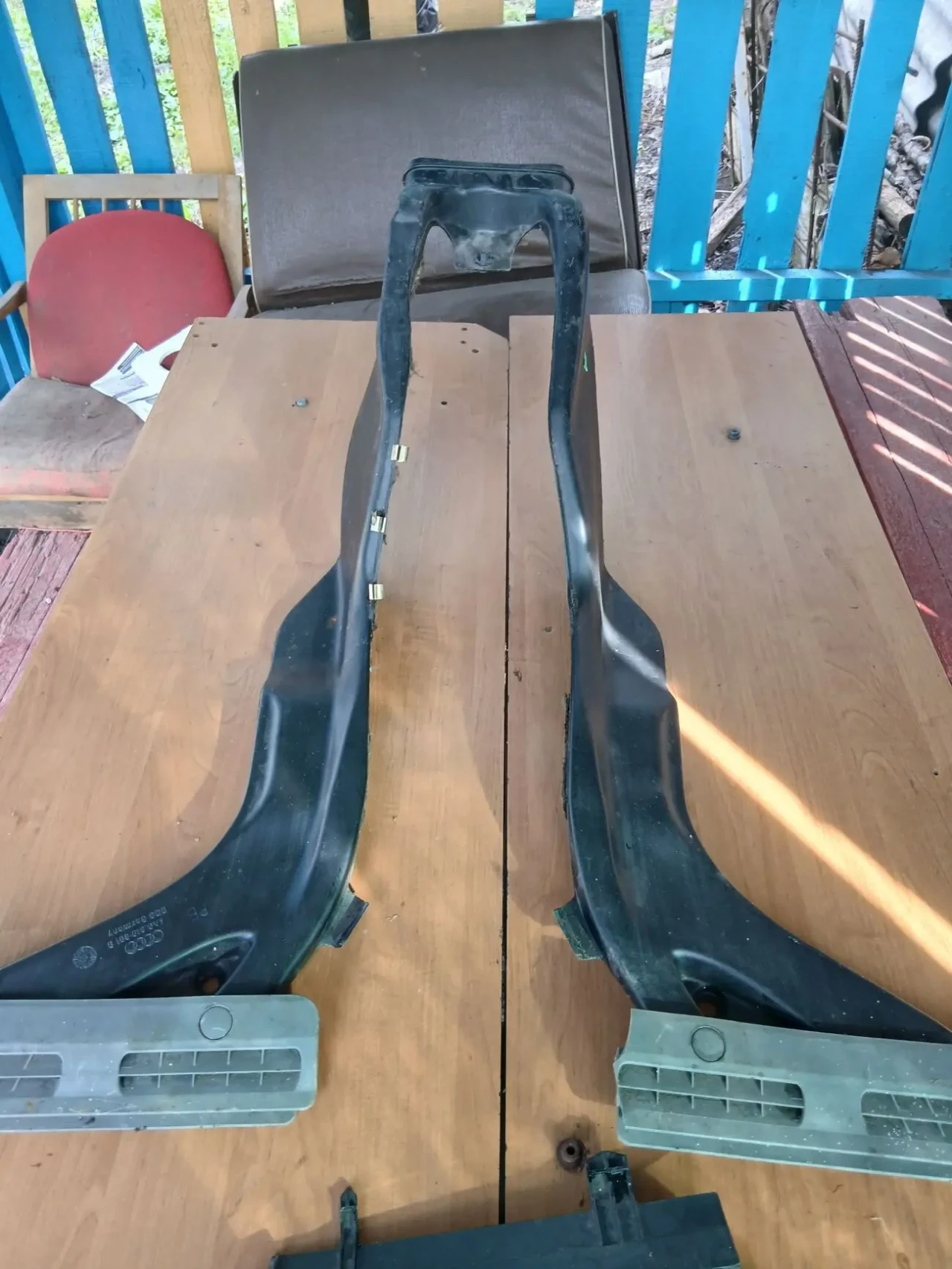 пластік салона audi 100с4 4