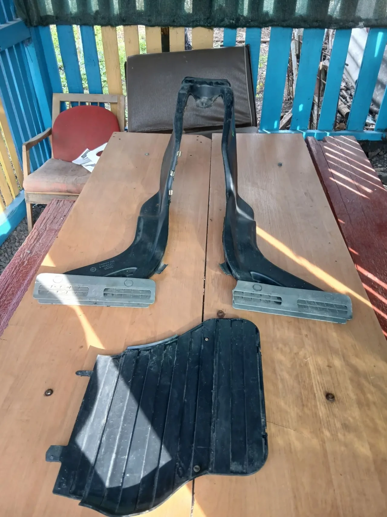 пластік салона audi 100с4 2