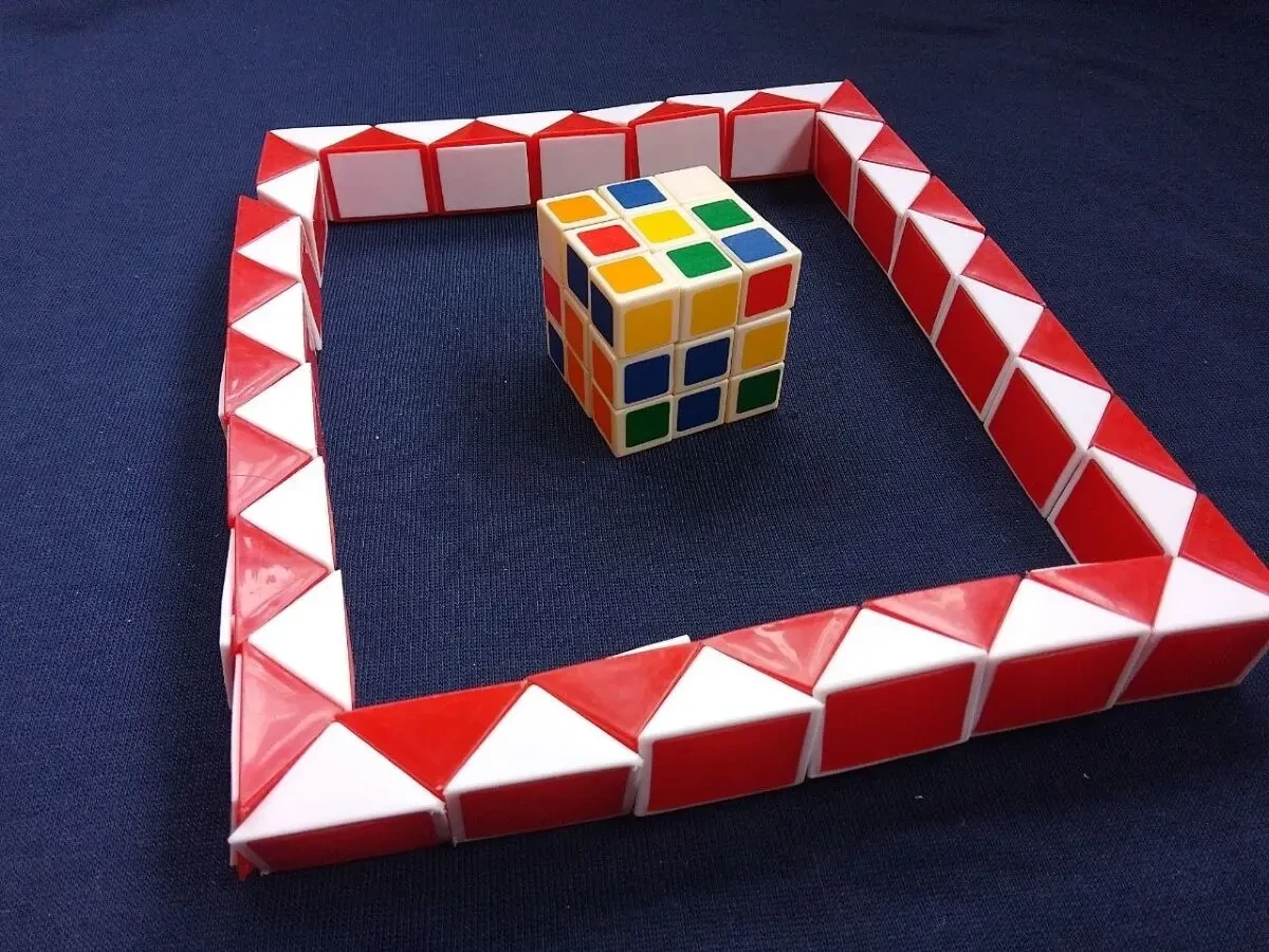 Гра-головоломка Кубика Рубіка Змійка Велика плюс  (ПОДАРУНОК)