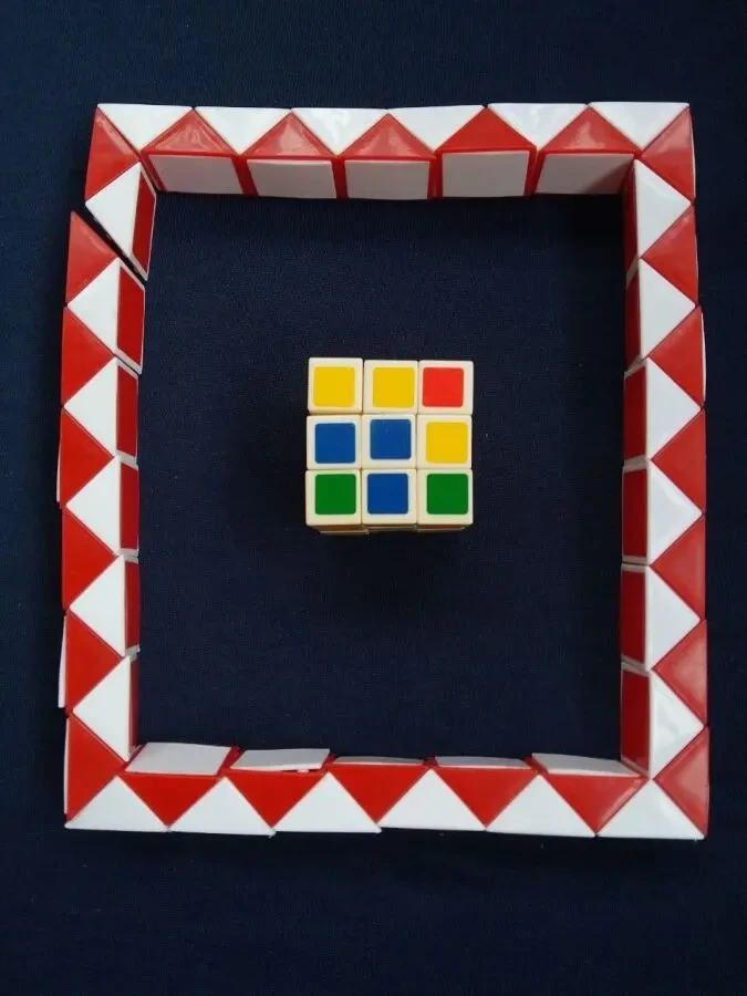 Гра-головоломка Кубика Рубіка Змійка Велика плюс  (ПОДАРУНОК) 2