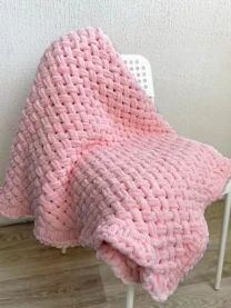 Плед із Alize Puffy