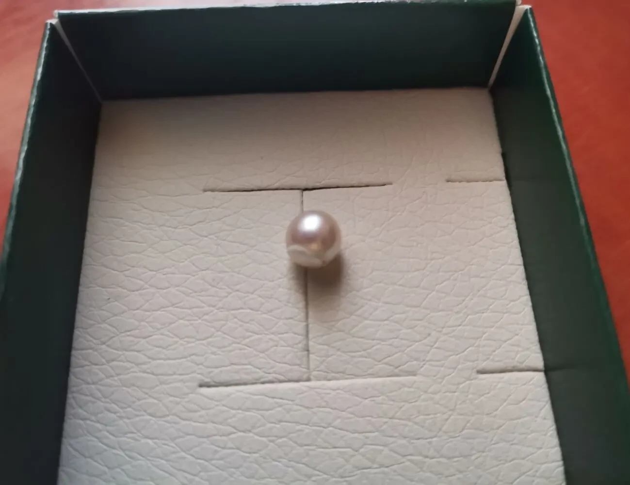 Перлина від сережки-пусети. Діаметр - 7 мм 2