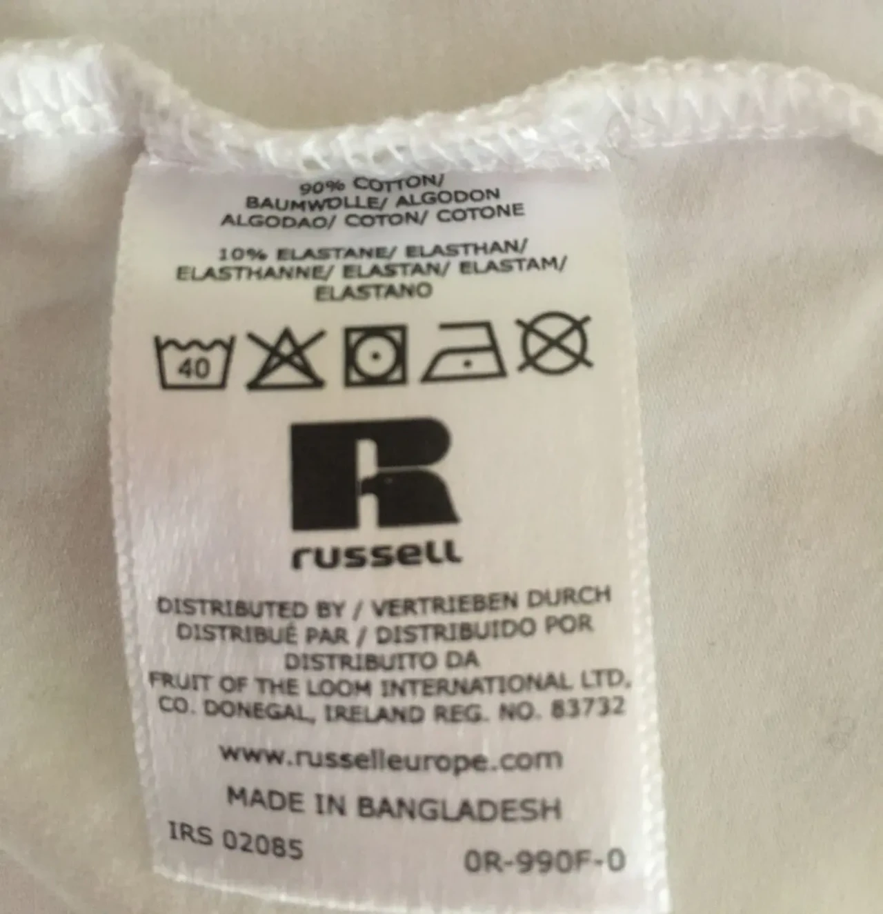 Футболка Russell розмір XS 4