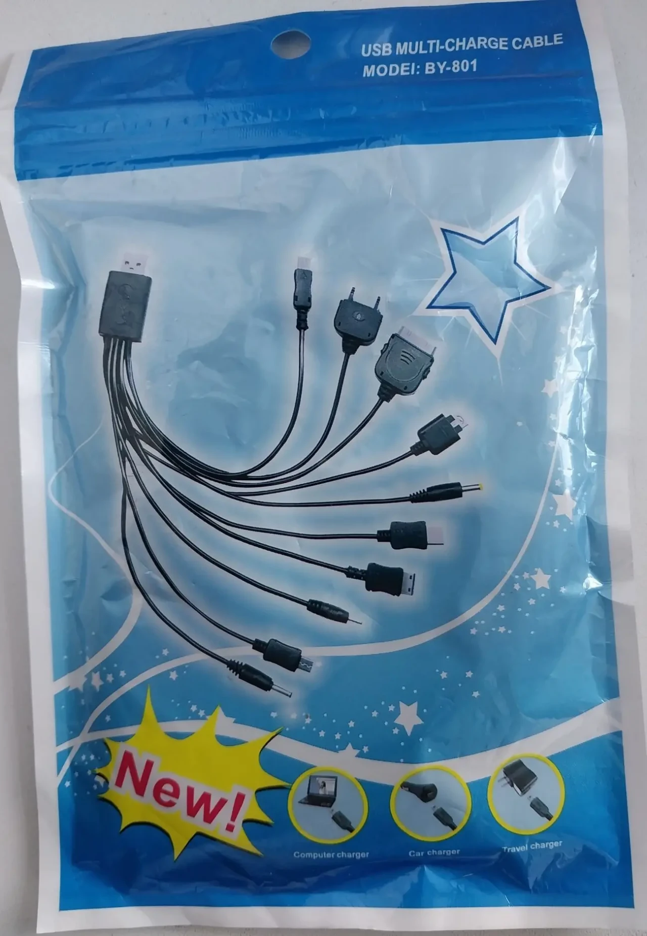Кабель-перехоник Usb Multy-charge Cable 10 в 1 2