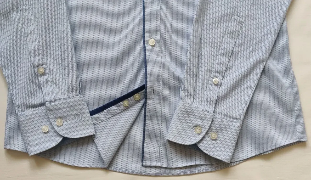 Сорочка бавовняна приталена Olymp level5 розмір 38/S 4