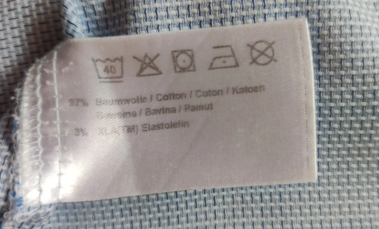 Сорочка бавовняна приталена Olymp level5 розмір 38/S 7