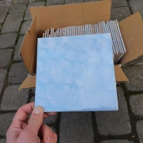 Плитка керамічна блакитна радянська СССР