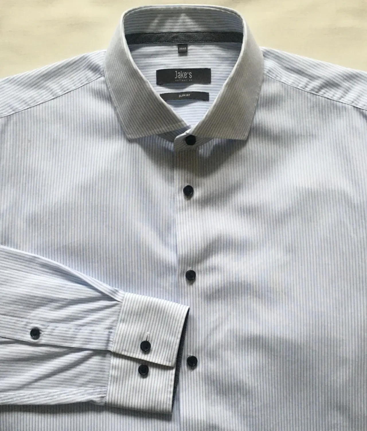 Сорочка бавовняна приталена Jake's slim fit розмір M