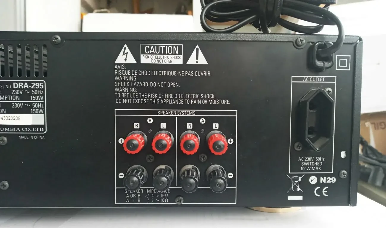 Усилитель (ресивер) Denon DRA-295 7